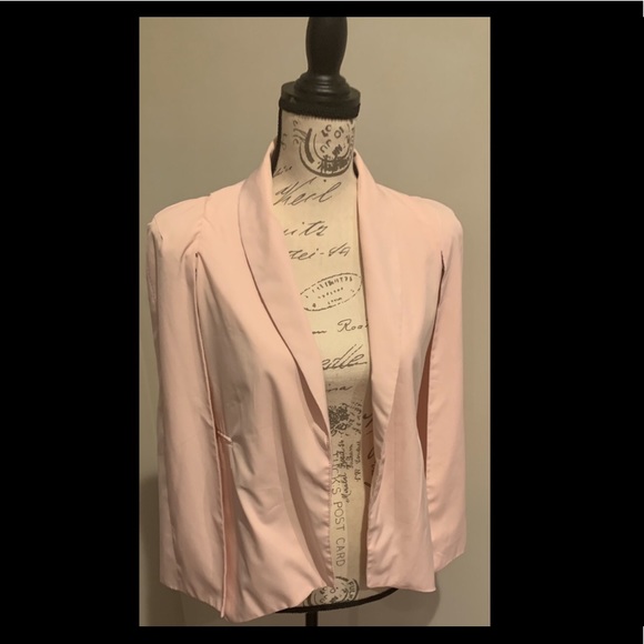 Pink blazer cape - Picture 2 of 13